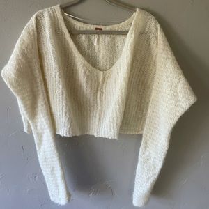 Free People Crop Sweater